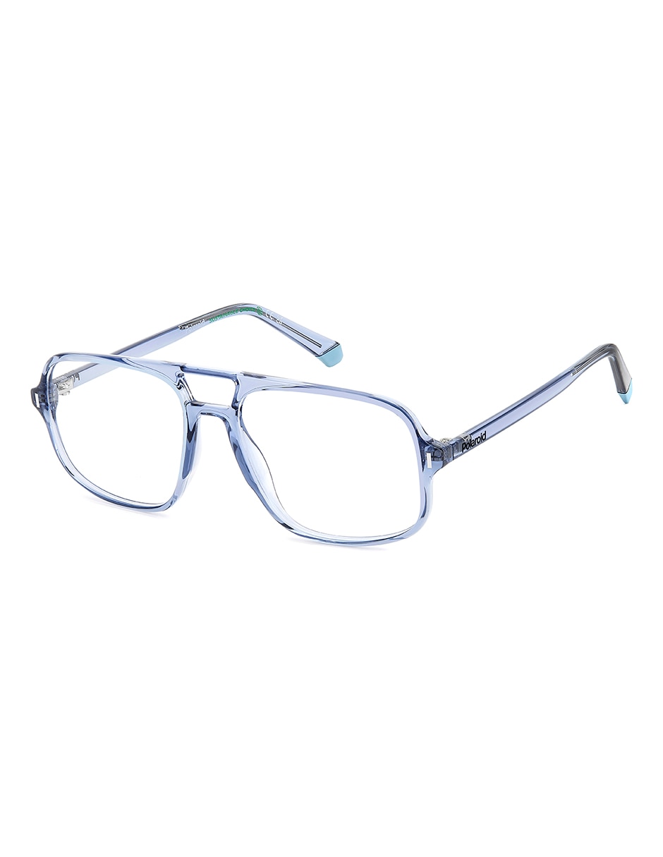 Foto 3 pulgar | Armazón Polaroid Pld D527 Unisex Azul