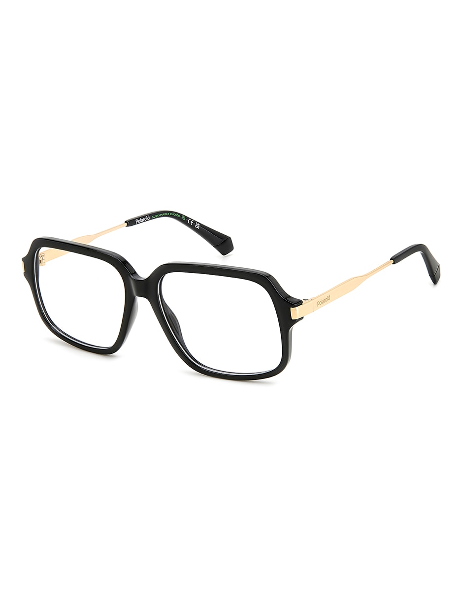 Foto 3 pulgar | Armazón Polaroid Pld D529 Unisex Negro