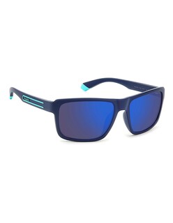 Foto 3 | Lente Solar Polaroid Pld 2158/s Azules para Hombre