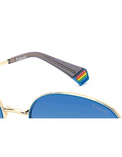 Foto 6 | Lente Solar Polaroid Pld 6215/s/x Unisex Oro