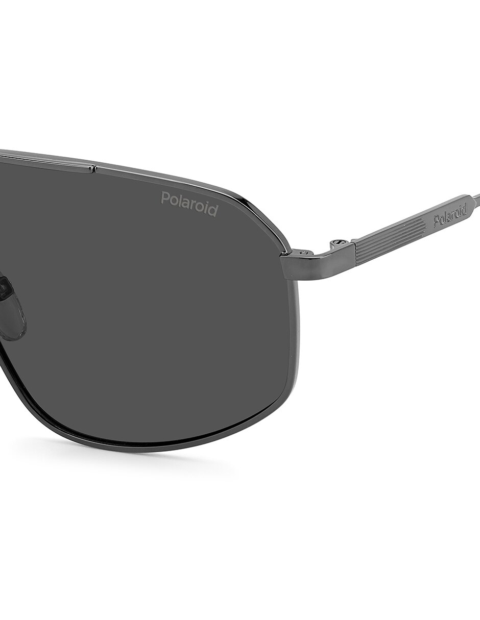 Foto 2 | Lente De Sol Polaroid Pld 4118/s/x Gris Para Hombre