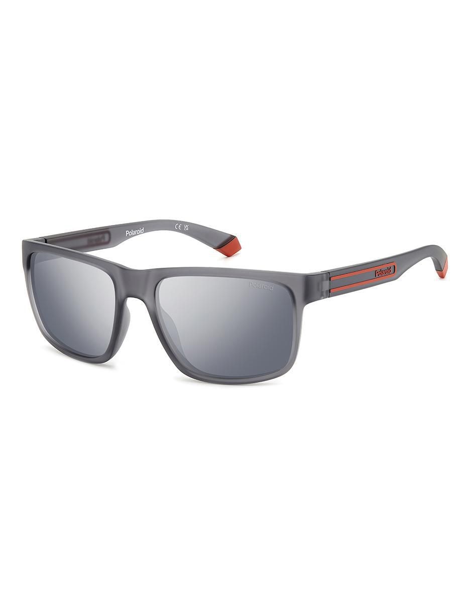 Foto 6 pulgar | Lente Solar Polaroid Pld 2157/s Grises para Hombre