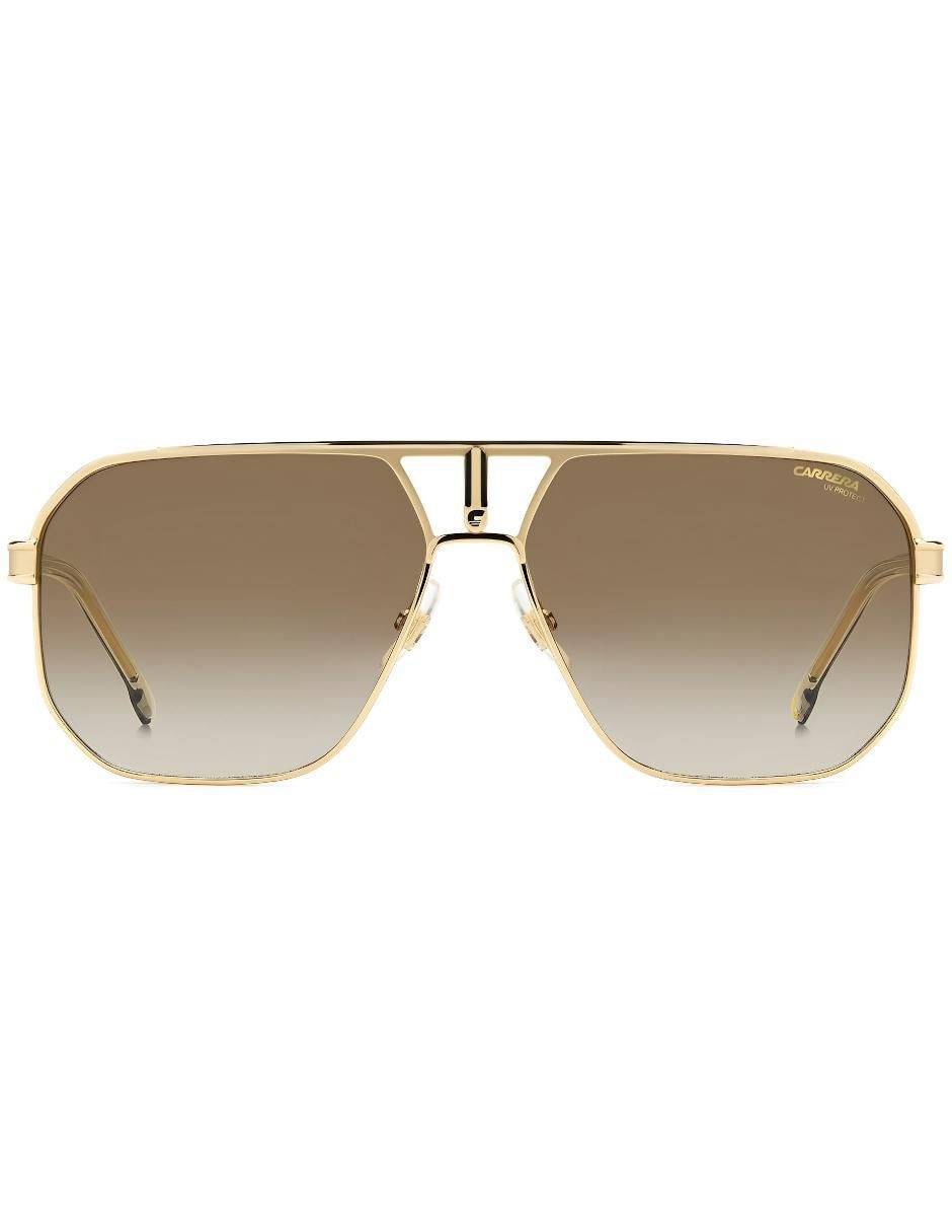 Foto 2 pulgar | Lente De Sol Carrera 1062/s Oro Para Hombre