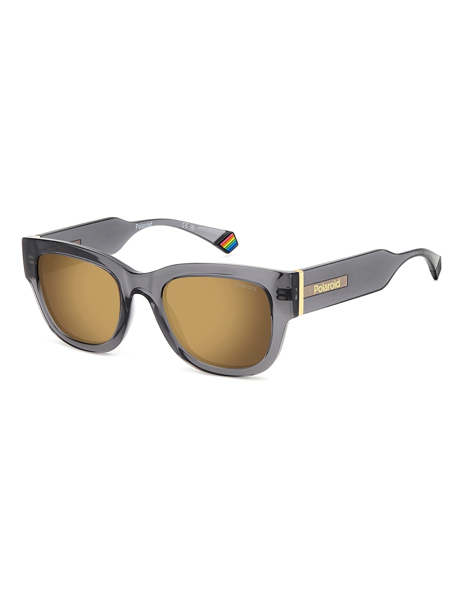 Foto 3 pulgar | Lente Solar Polaroid Pld 6213/s/x Grises para Mujer