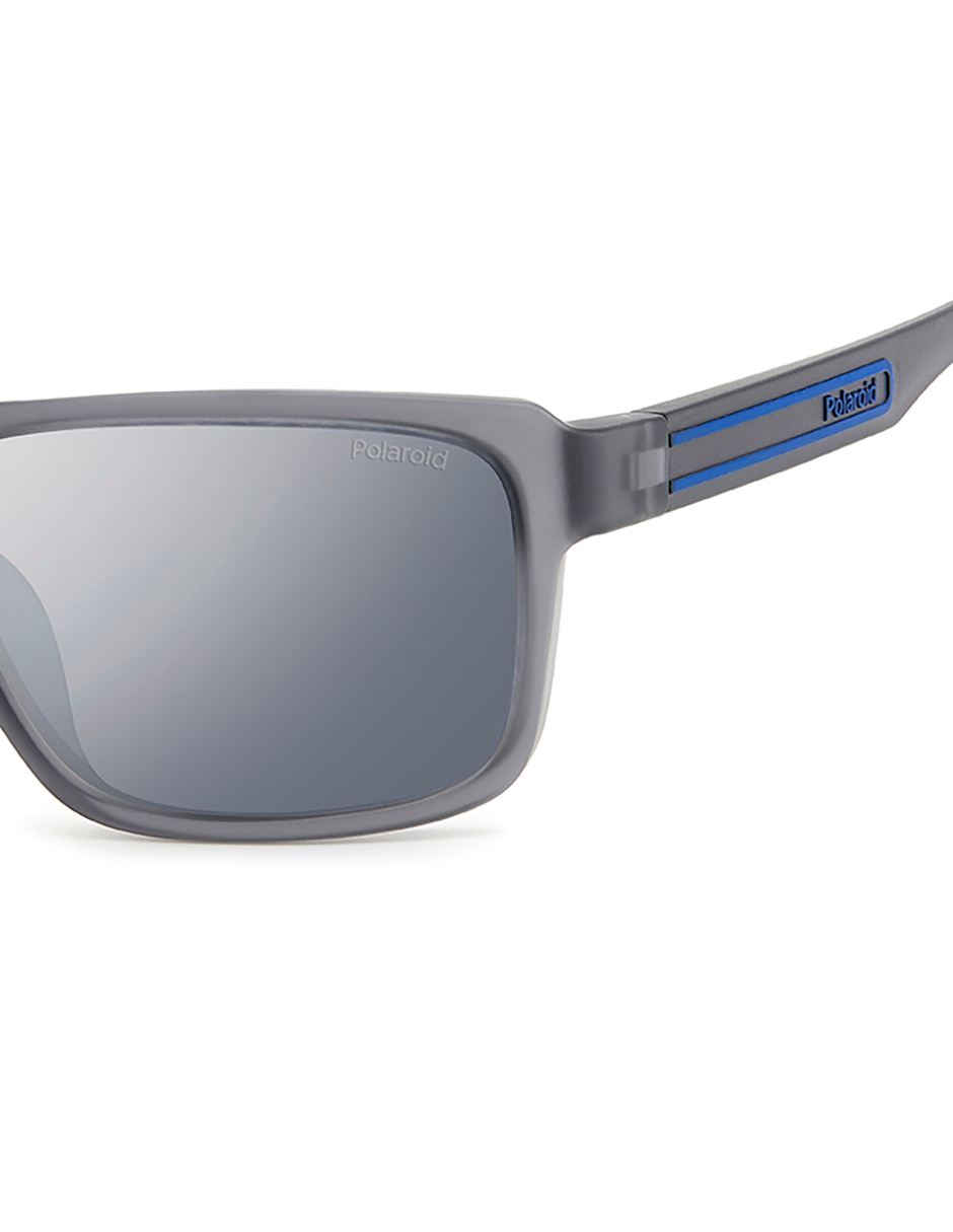 Foto 6 pulgar | Lente Solar Polaroid Pld 2158/s Grises para Hombre