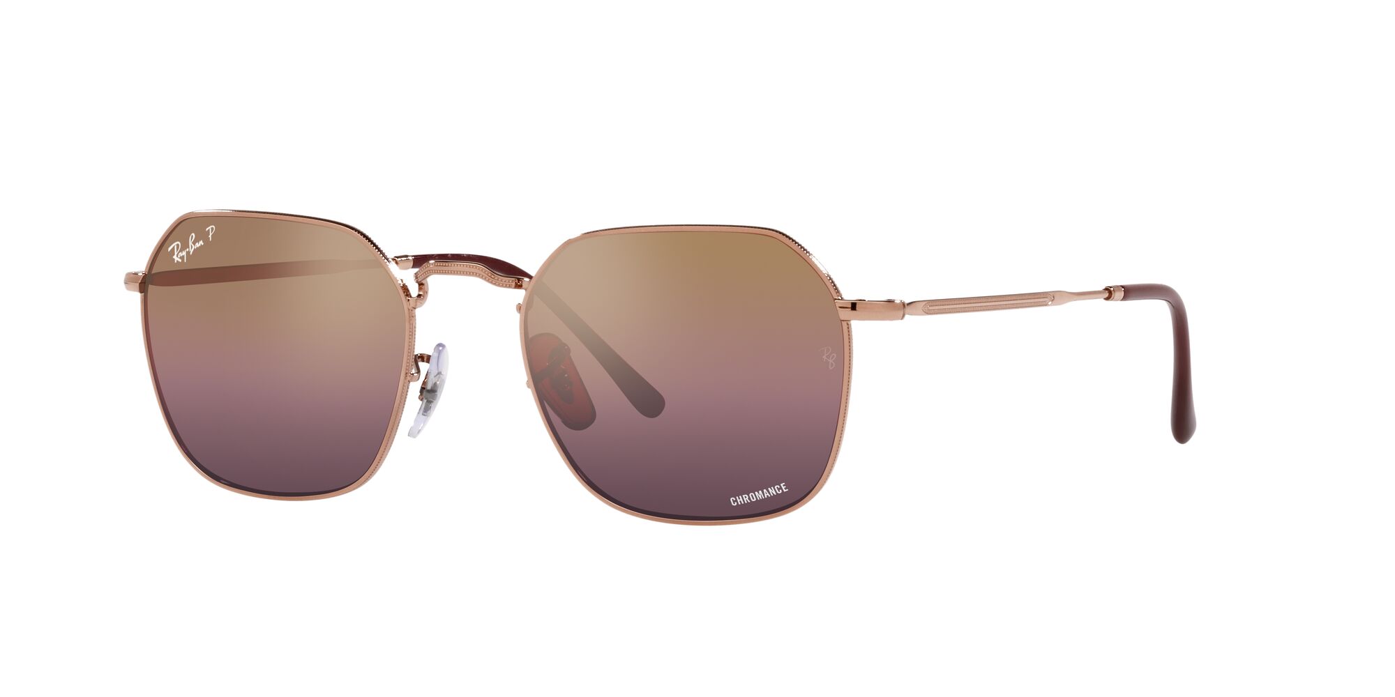 Foto 2 | Lente De Sol Ray-ban 0rb3694 Color Rojo Espejeado Forma Irregular Polarizado Unisex