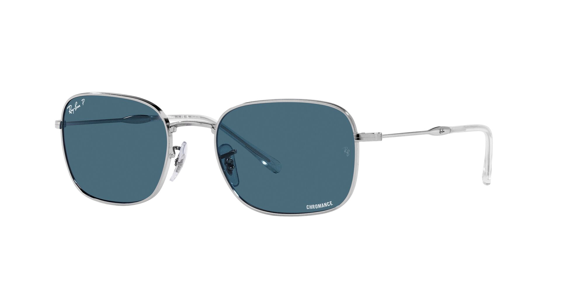 Foto 2 | Lente De Sol Ray-ban 0rb3706 Color Azul Forma Pillow Polarizado Unisex
