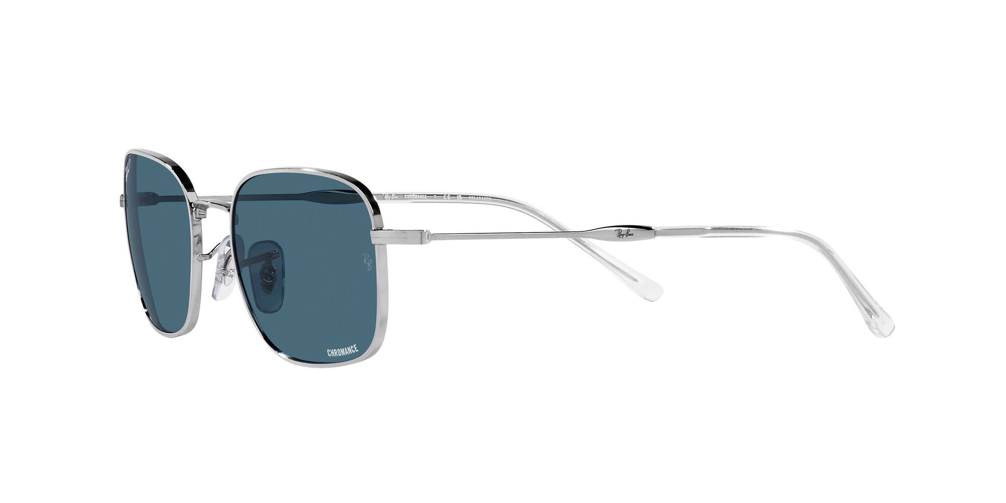 Foto 4 pulgar | Lente De Sol Ray-ban 0rb3706 Color Azul Forma Pillow Polarizado Unisex