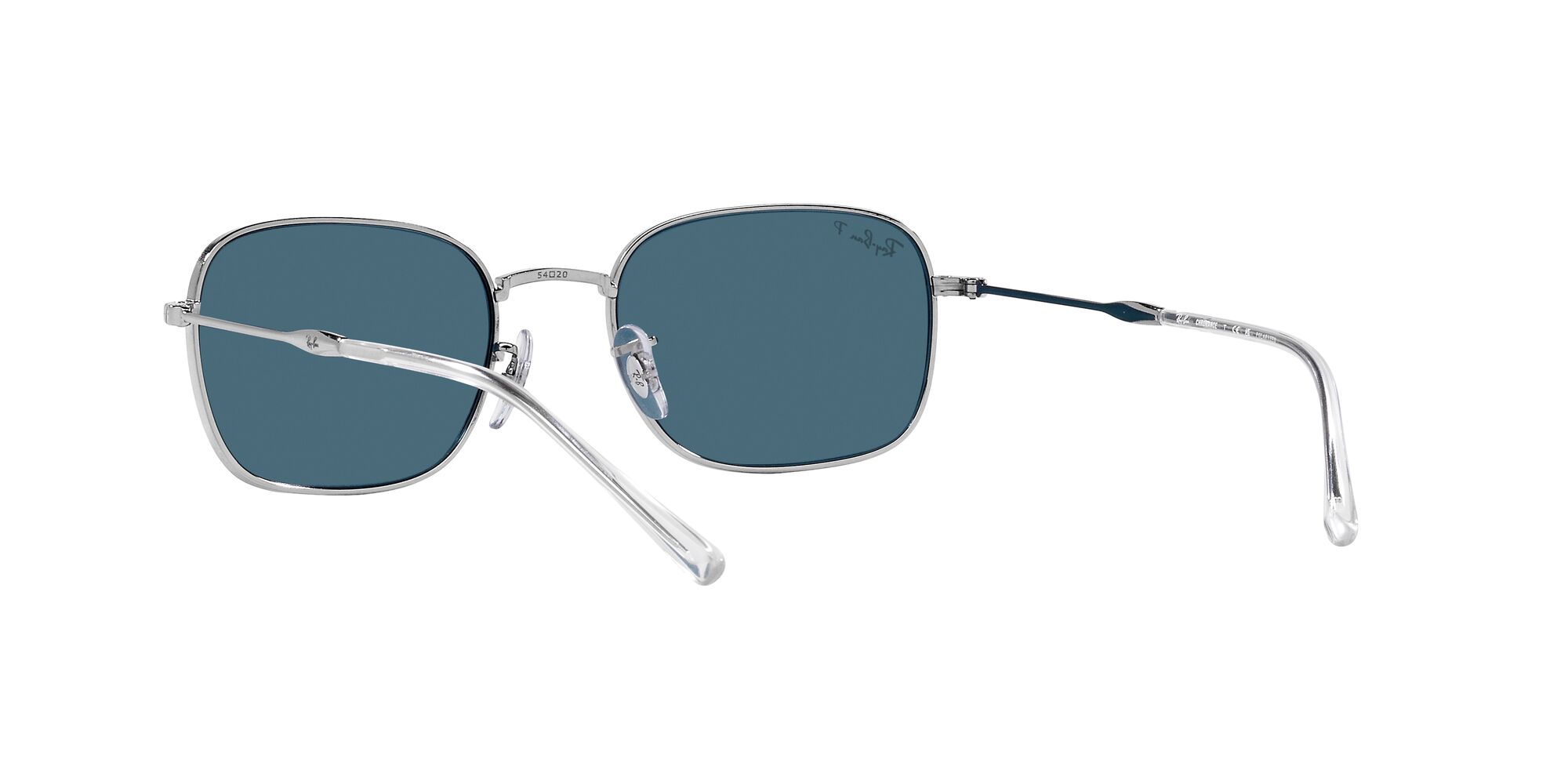 Foto 7 pulgar | Lente De Sol Ray-ban 0rb3706 Color Azul Forma Pillow Polarizado Unisex