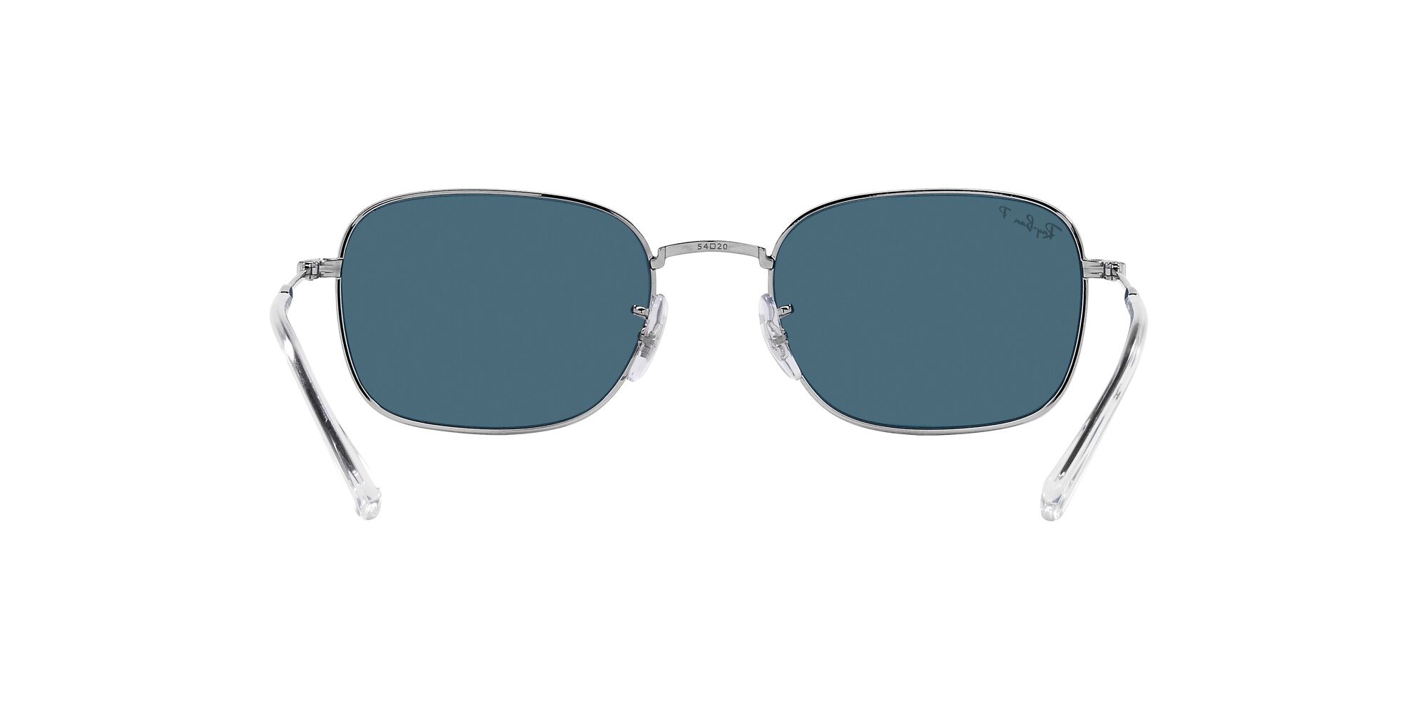 Foto 8 pulgar | Lente De Sol Ray-ban 0rb3706 Color Azul Forma Pillow Polarizado Unisex