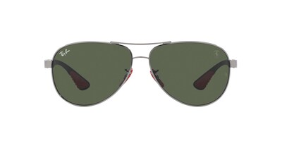Foto 1 | Lente De Sol Ray-ban 0rb8331m Color Verde Oscuro Forma Piloto Unisex