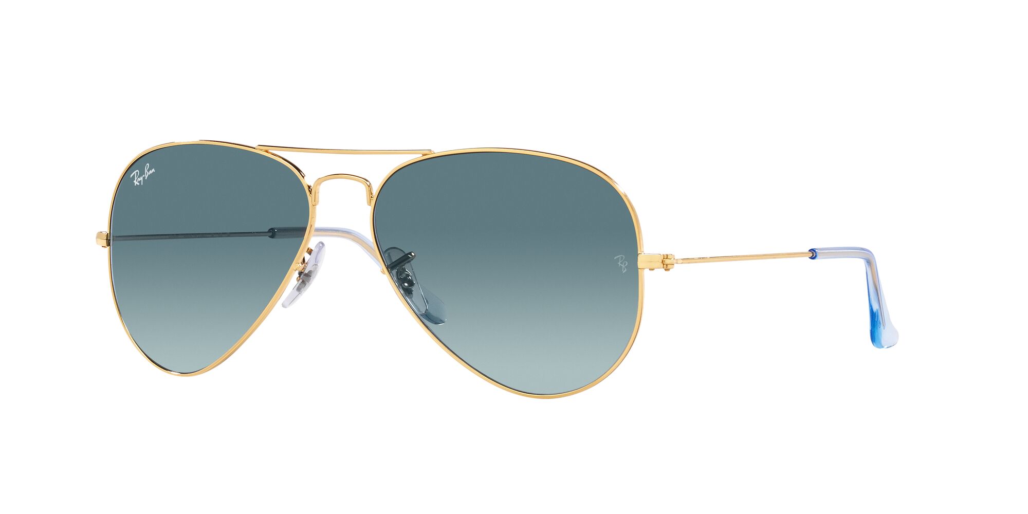 Foto 2 | Lente De Sol Ray-ban 0rb3025 Color Gris Degradado Azul Forma Piloto Unisex