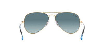 Foto 7 | Lente De Sol Ray-ban 0rb3025 Color Gris Degradado Azul Forma Piloto Unisex