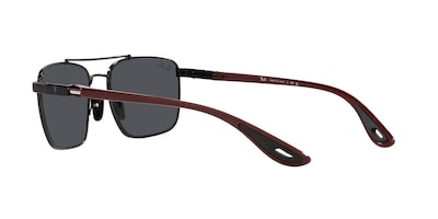 Foto 5 | Lente De Sol Ray-ban 0rb3715m Color Gris Oscuro Forma Cuadrada Unisex