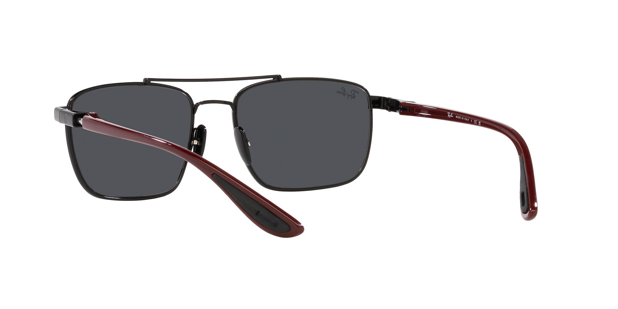 Foto 7 pulgar | Lente De Sol Ray-ban 0rb3715m Color Gris Oscuro Forma Cuadrada Unisex
