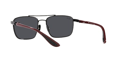 Foto 6 | Lente De Sol Ray-ban 0rb3715m Color Gris Oscuro Forma Cuadrada Unisex
