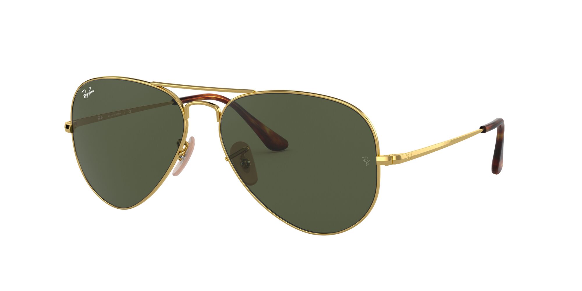 Foto 3 pulgar | Lente De Sol Ray-ban 0rb3689 Color Verde Forma Piloto Unisex