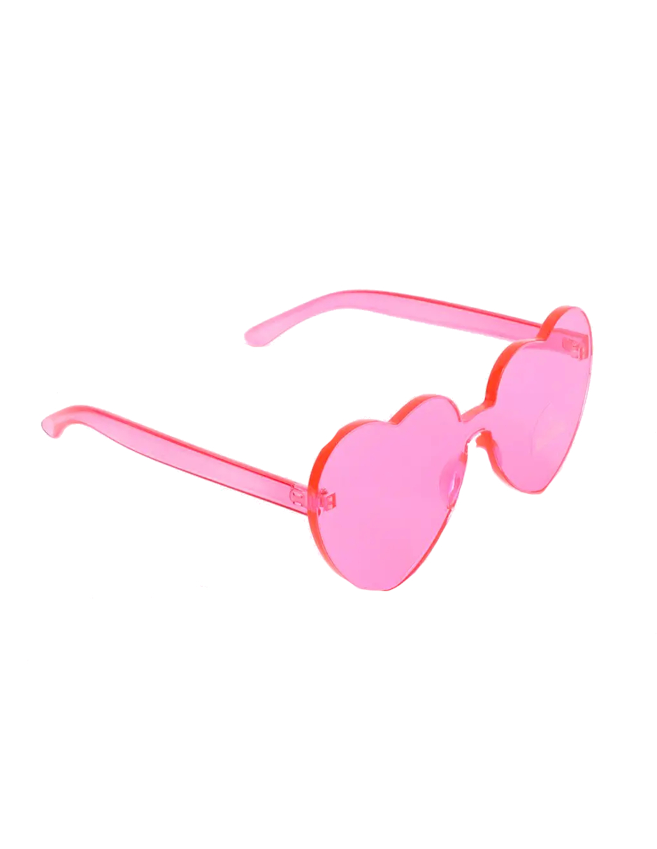 Foto 3 pulgar | 10pz Gafas De Sol De Corazón + Gratis Termo Güish De Regalo
