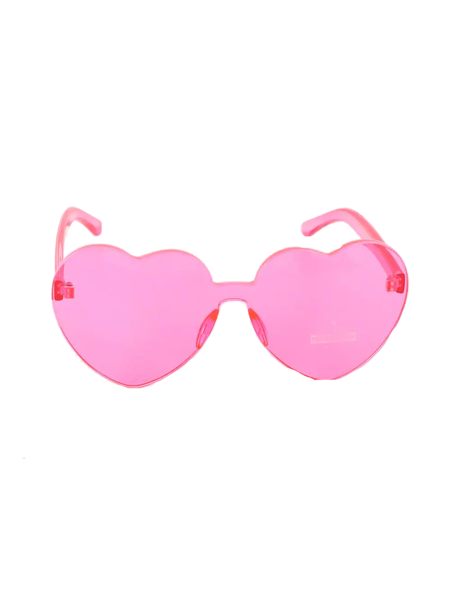 Foto 4 pulgar | 10pz Gafas De Sol De Corazón + Gratis Termo Güish De Regalo