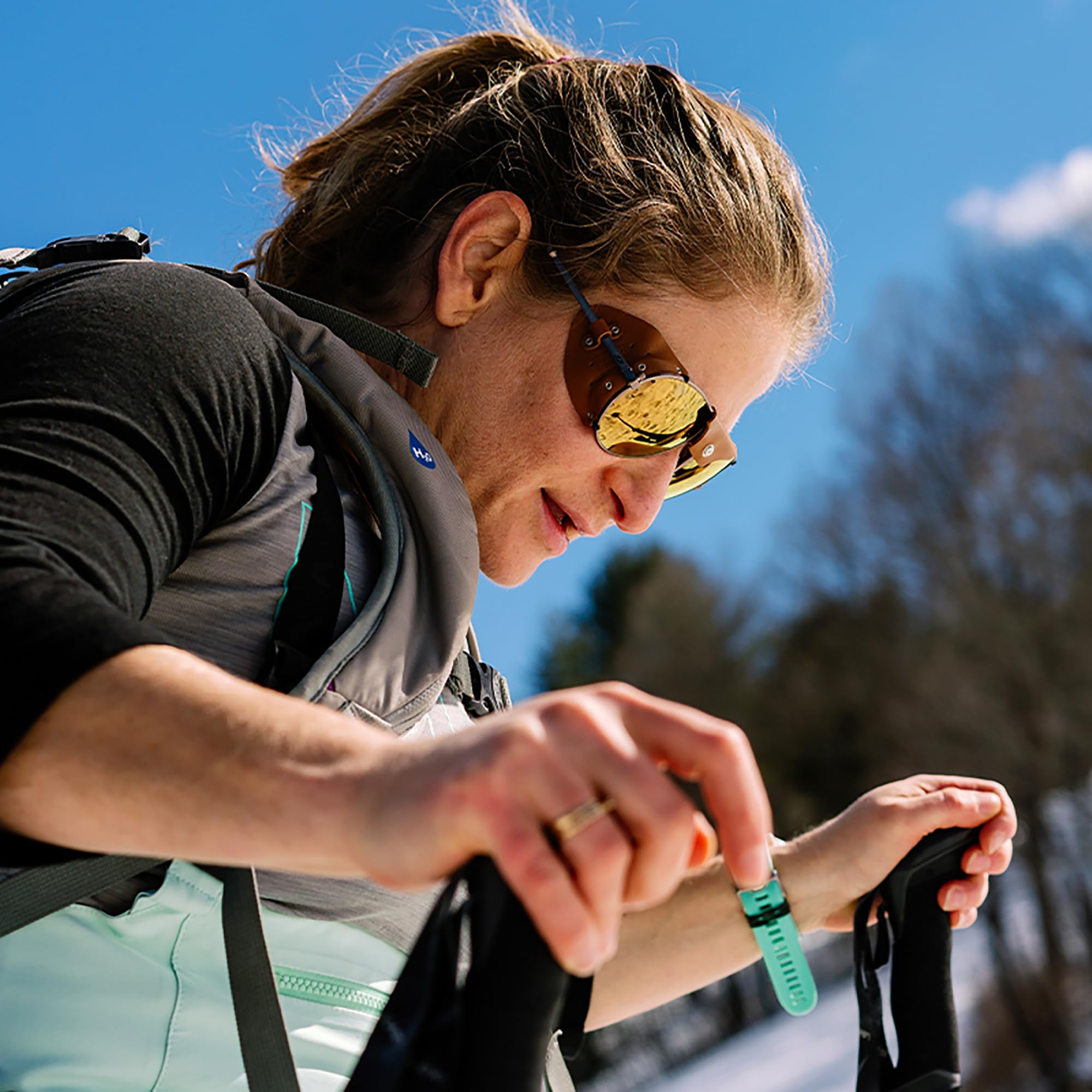 Foto 6 pulgar | Gafas De Sol Julbo Cham Aviator Matte Black/black +3.5 - Venta Internacional.
