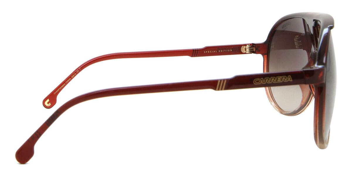 Foto 3 pulgar | Gafas De Sol Carrera Champion65/n 7w5/ha 62, Unisex, Color Burdeos - Venta Internacional.