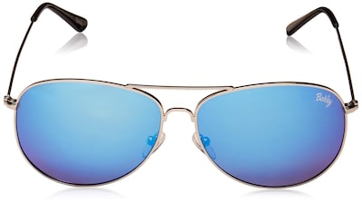 Foto 2 | Gafas De Sol Berkley Diamond Silver/smoke/blue Mirror Para Mujer - Venta Internacional.