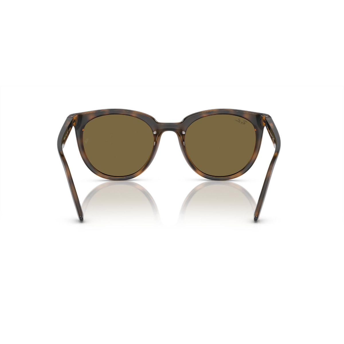 Foto 5 pulgar | Lentes de Sol Unisex Ray-Ban Redondos Marrón