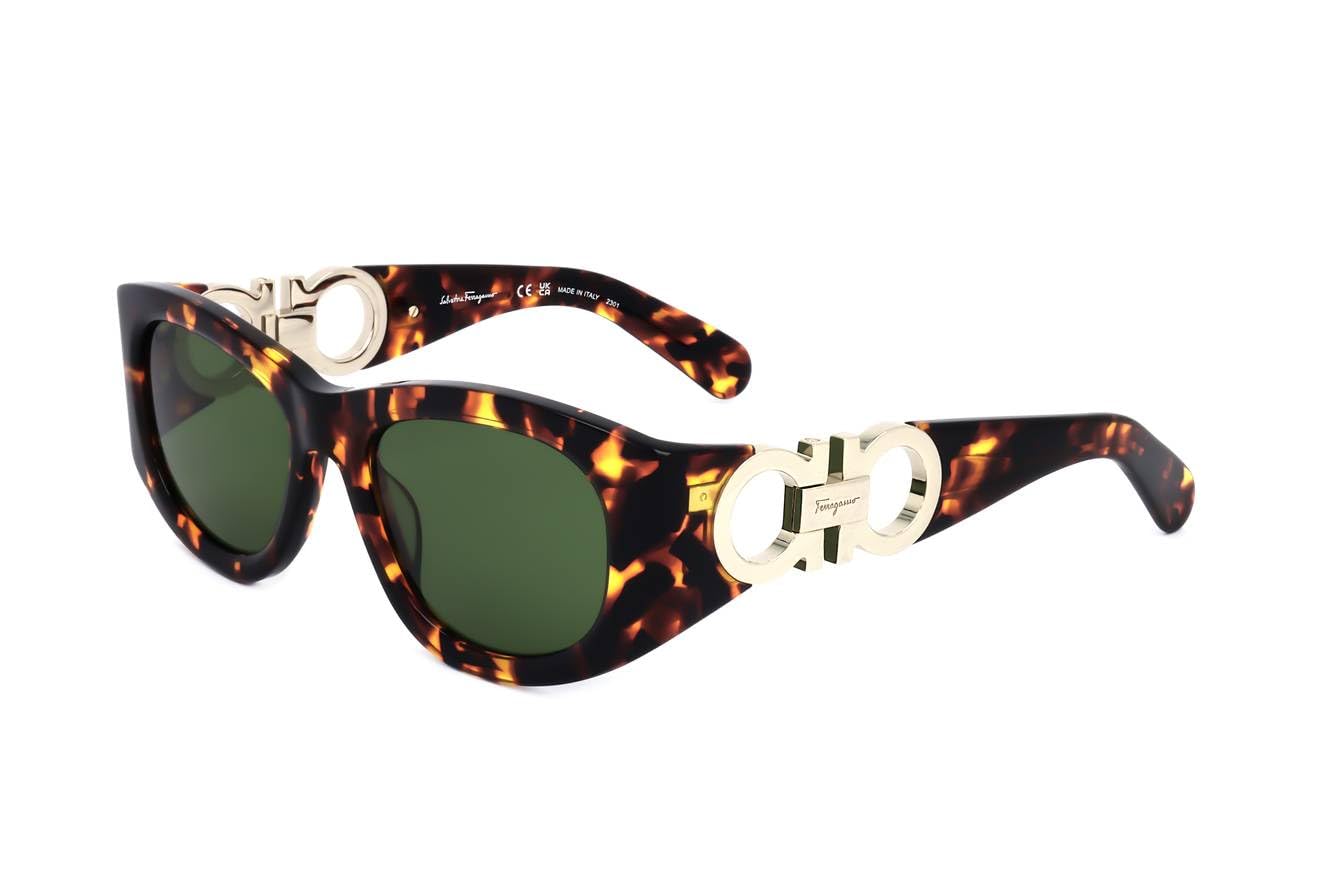 Foto 1 | Gafas De Sol Ferragamo Sf1082s 53mm Marrón Para Mujer - Venta Internacional.