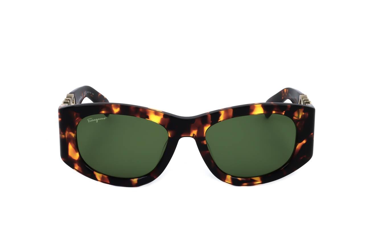 Foto 2 | Gafas De Sol Ferragamo Sf1082s 53mm Marrón Para Mujer - Venta Internacional.