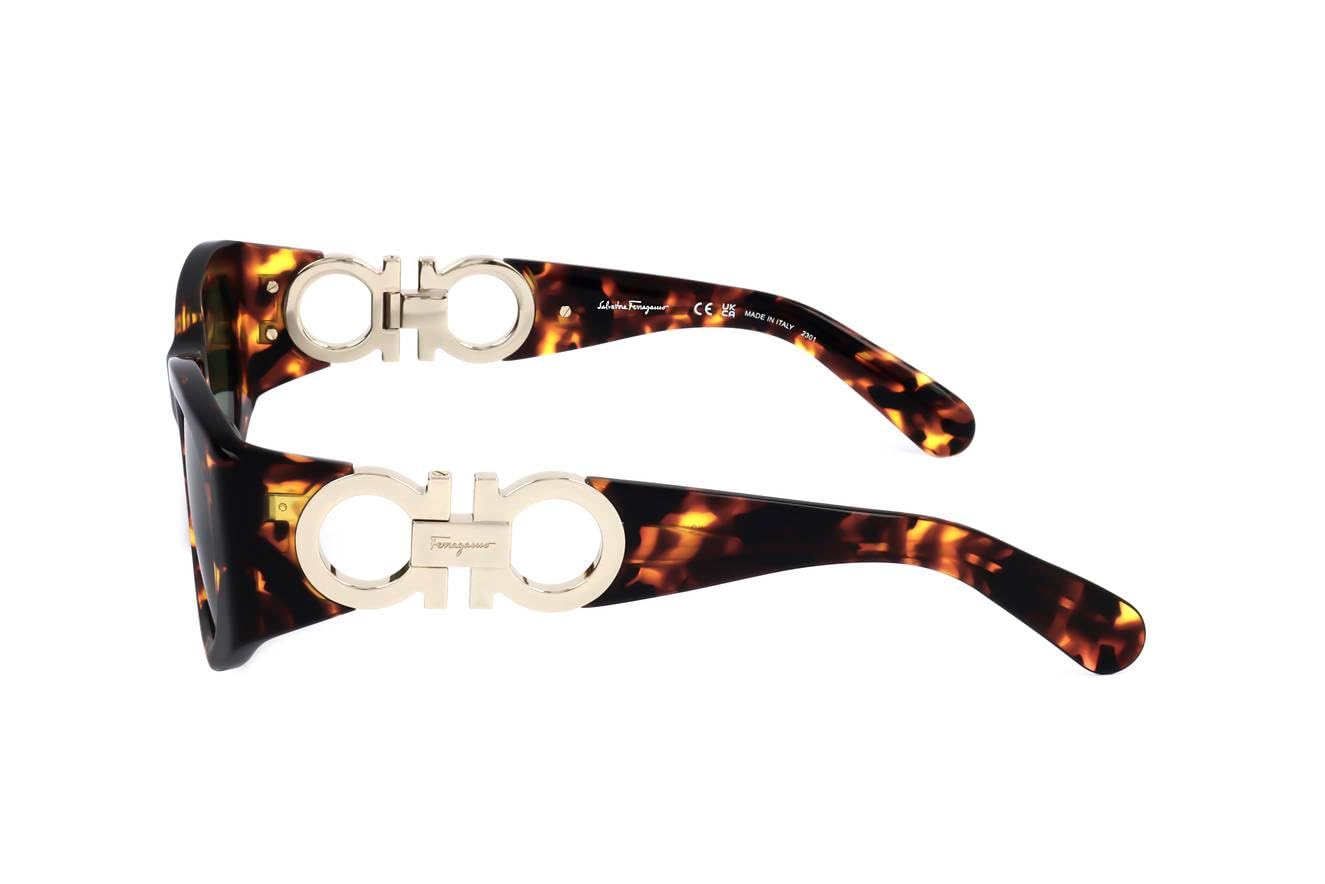 Foto 4 | Gafas De Sol Ferragamo Sf1082s 53mm Marrón Para Mujer - Venta Internacional.
