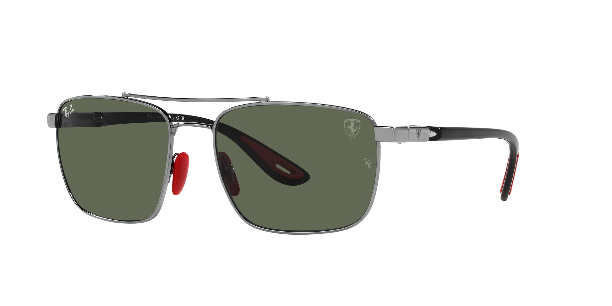 Foto 3 pulgar | Lente De Sol Ray-ban 0rb3715m Ferrari Unisex