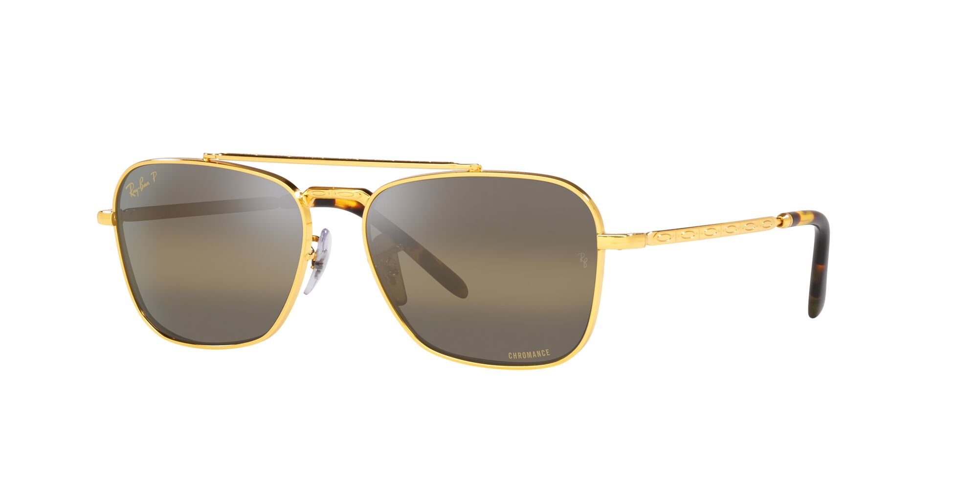 Foto 3 pulgar | Lente De Sol Ray-ban 0rb3636 New Caravan Cuadrado Polarizado Unisex