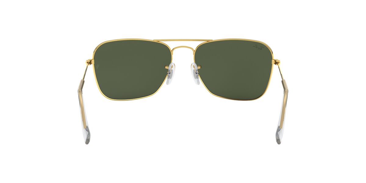 Foto 7 pulgar | Lente De Sol Ray-ban 0rb3136 Caravan Cuadrado Unisex