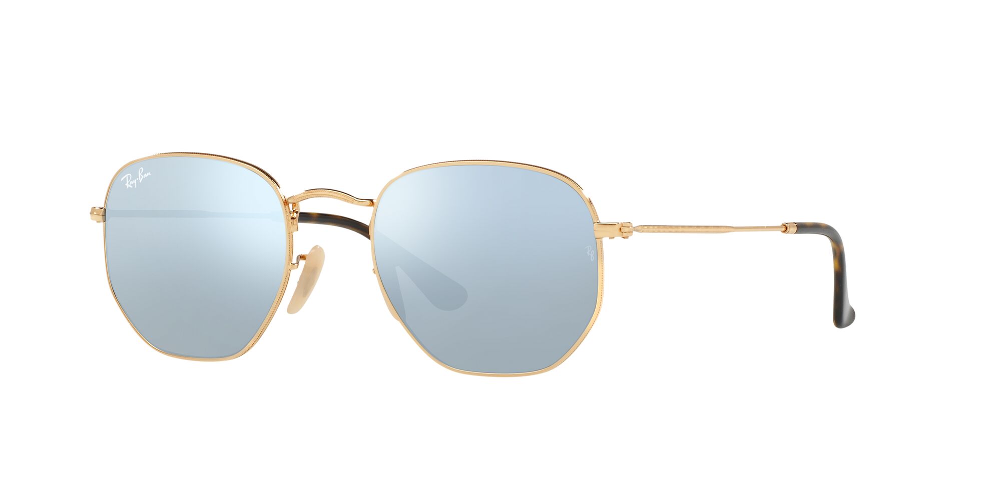 Foto 3 pulgar | Lente De Sol Ray-ban 0rb3548n Hexagonal Irregular
