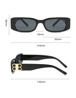Foto 4 | Lentes Sol Rectangulares Fashion