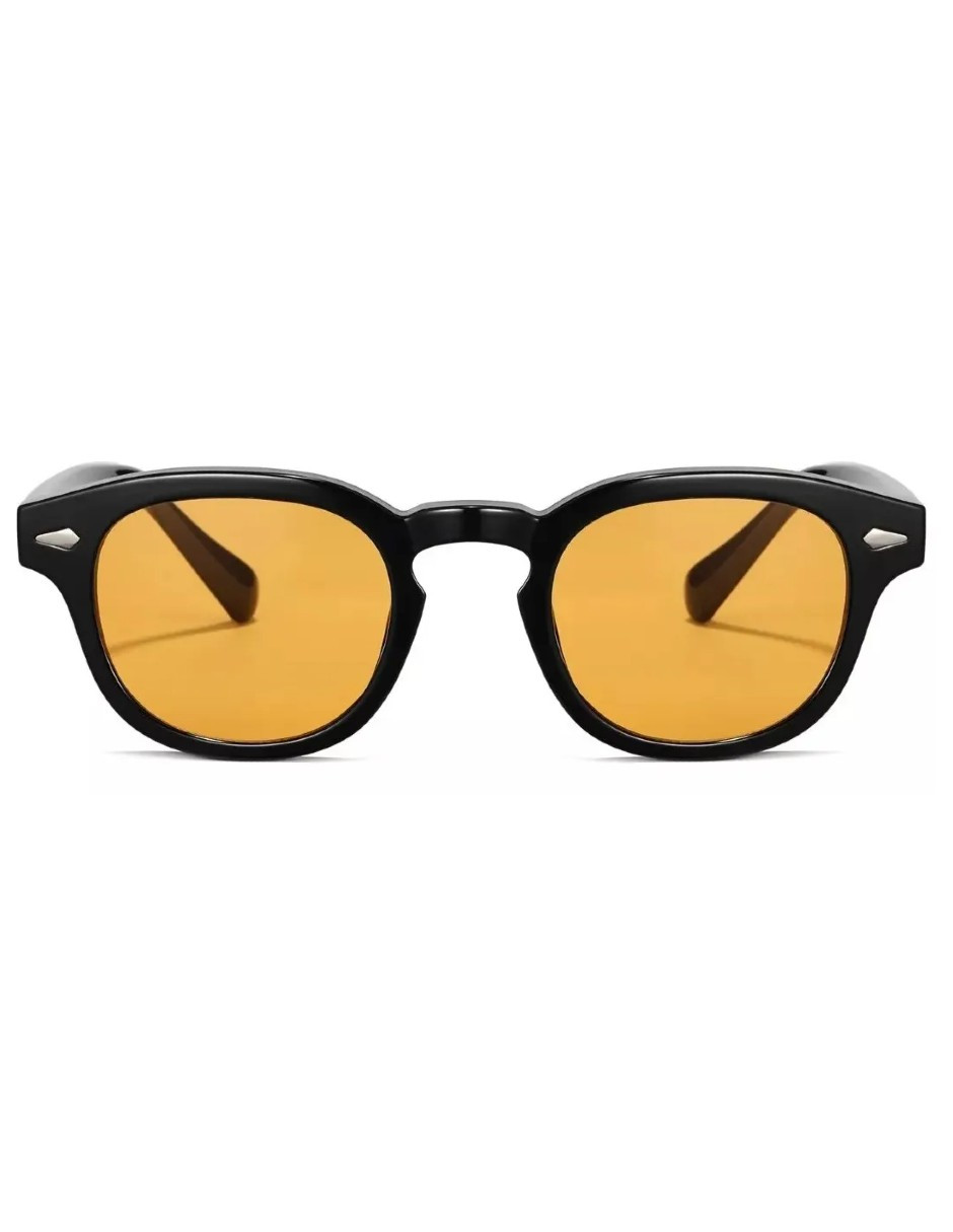 Foto 3 pulgar | Gafas De Sol Vintage Naranja
