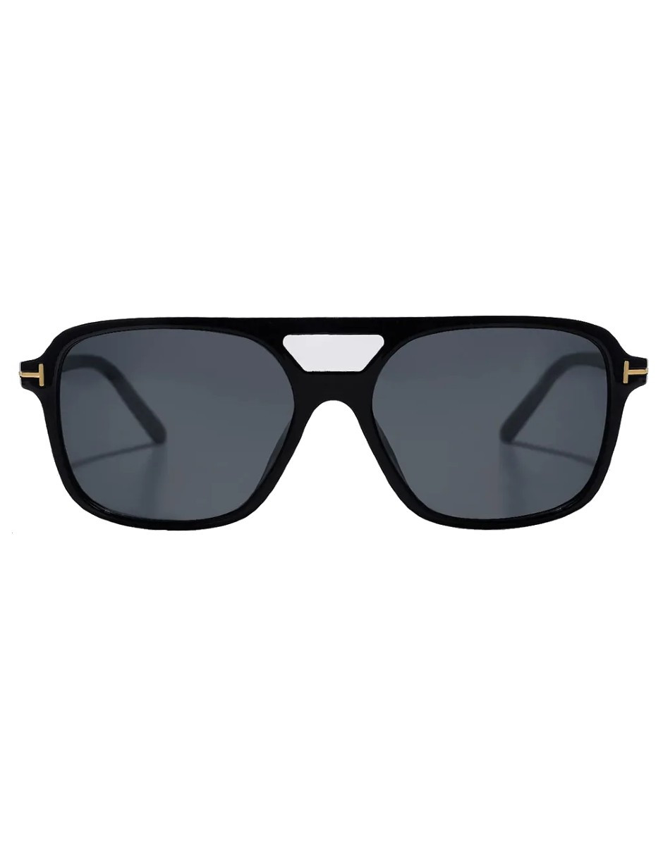 Foto 3 pulgar | Gafas De Sol Vintage Gris