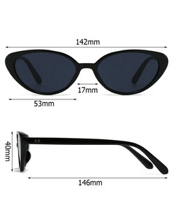 Foto 2 | Lentes De Sol De Moda Con Forma De Ojo De Gato