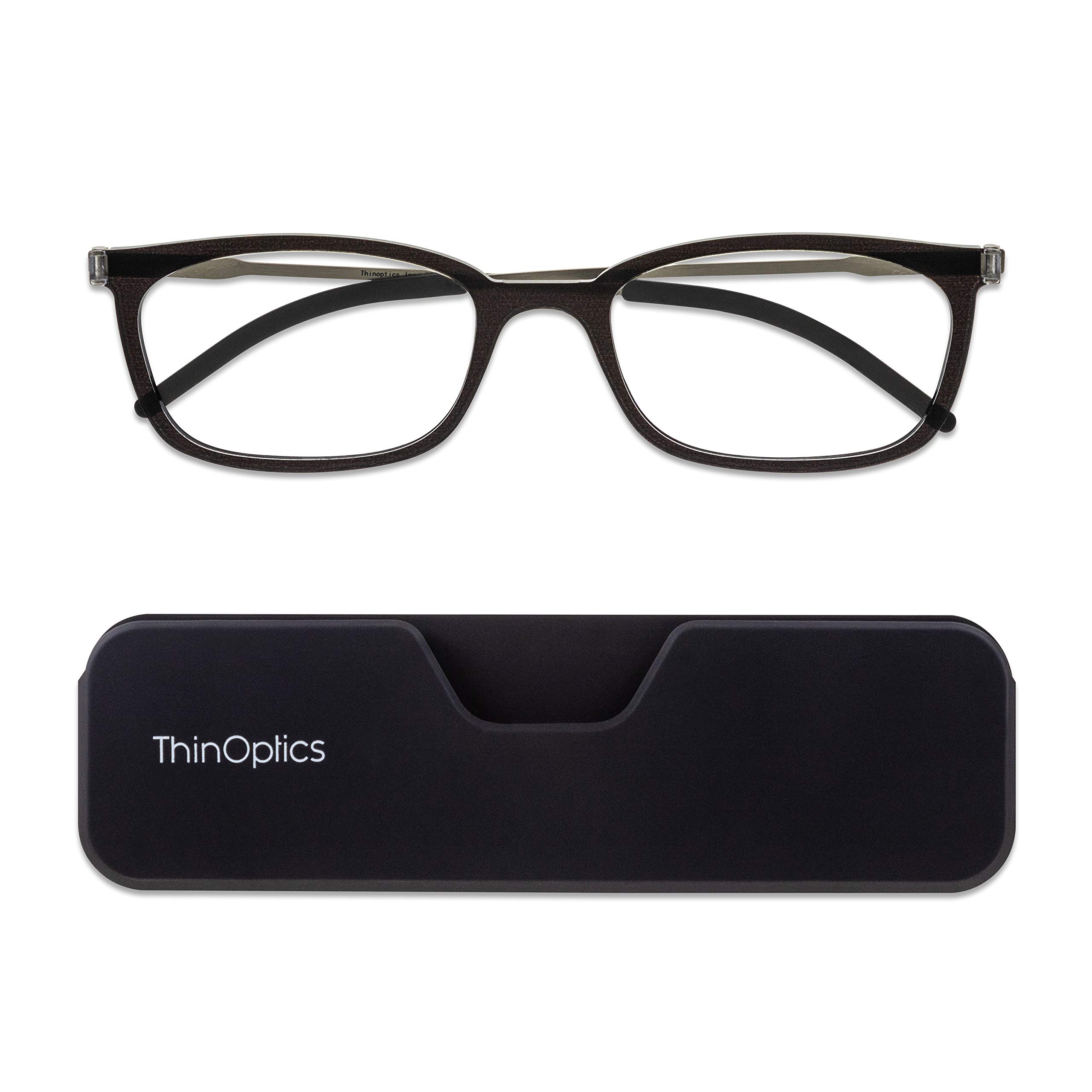 Foto 2 pulgar | Gafas Thinoptics Reading, Unisex, Para Adultos, 1,50 Cm, Color Negro, Con Funda - Venta Internacional.