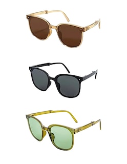 Foto 1 | 3pz Lentes De Sol Plegable