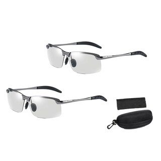 Foto 2 | 2 Pcs Gafas De Sol Fotocromáticas Polarizadas Eo Safe Imports Esi-19710 Negro