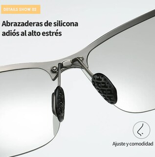 Foto 2 | Xtellar Pack De 2 Gafas De Sol Premium Fotocromáticas Y Polarizadas Para Actividades Al Aire Libre Y Conducción