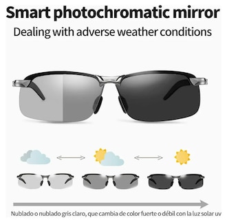 Foto 4 | Xtellar Pack De 2 Gafas De Sol Premium Fotocromáticas Y Polarizadas Para Actividades Al Aire Libre Y Conducción