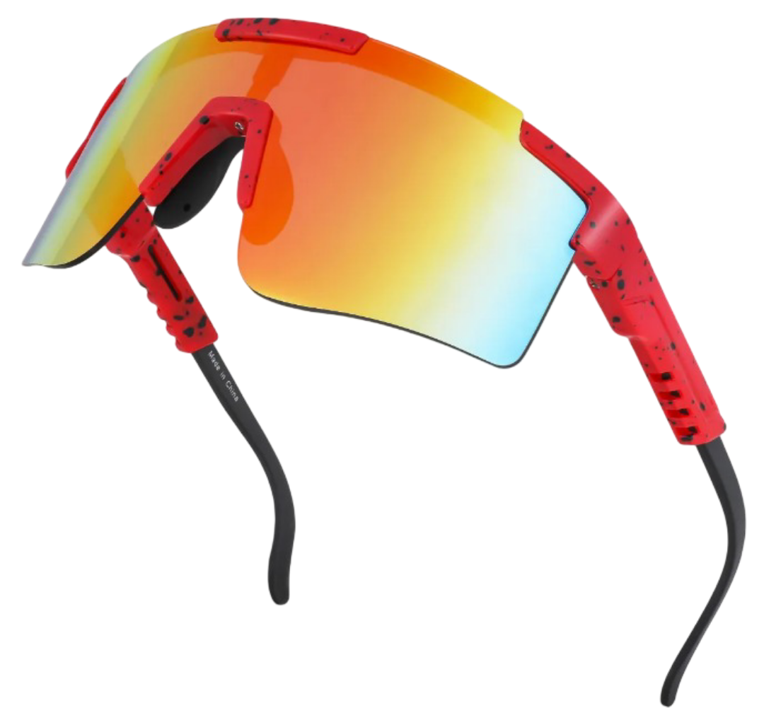 Foto 2 pulgar | Xtellar Gafas De Sol Deportivas Ajustables Con Lente Roja Para Ciclismo Y Actividades Al Aire Libre