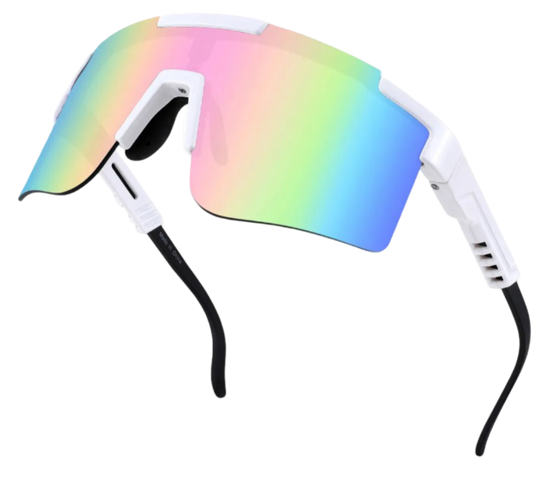 Foto 2 pulgar | Xtellar Gafas De Sol Deportivas Premium Rainbow-mirror Para Ciclismo Y Actividades Al Aire Libre - Ajustables Y Prote