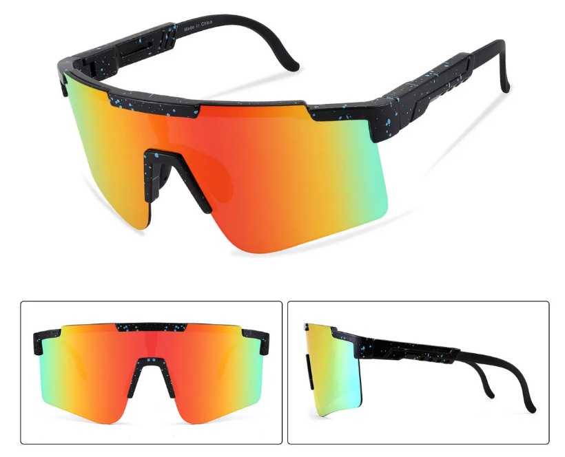 Foto 3 pulgar | Xtellar Gafas De Sol Deportivas Premium Para Ciclismo: Ajustables, Versátiles Y Ultraligeras Con Lentes Red-mirror