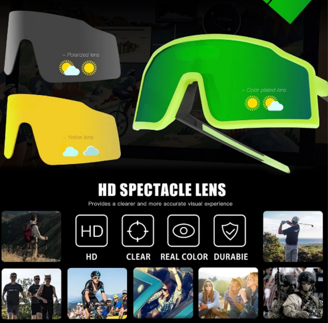 Foto 4 pulgar | Gafas Xtellar Polarizadas Uv400 Multi-lentes Para Ciclismo Y Actividades Al Aire Libre