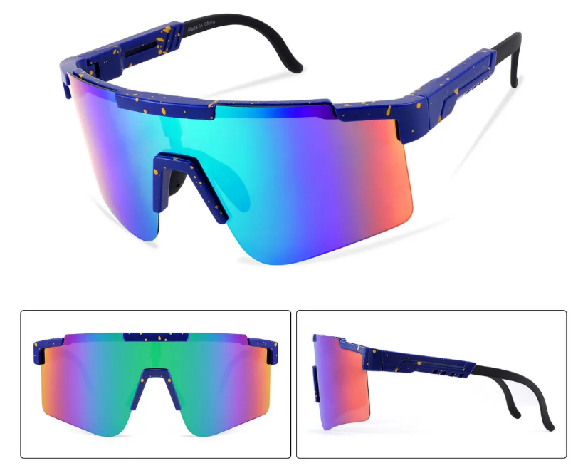 Foto 3 pulgar | Xtellar Gafas De Sol Deportivas Con Ajuste Perfecto Y Lente Green-mirror Para Ciclismo Y Actividades Al Aire Libre