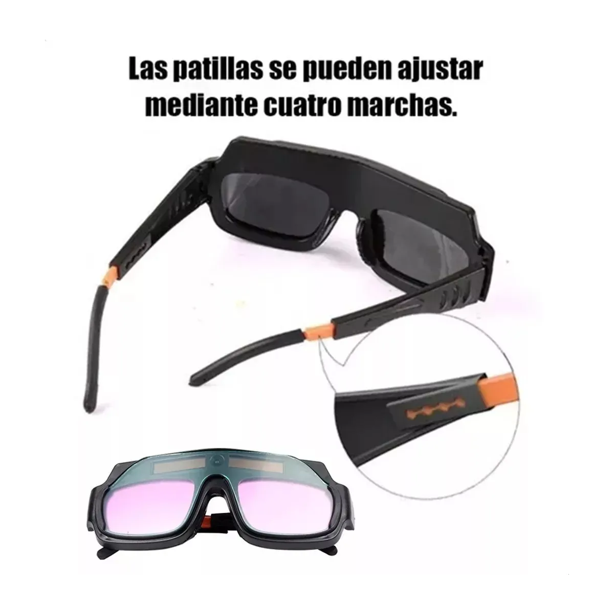 Foto 6 pulgar | Gafas Lentes De Seguridad Para Soldar Electronica Solar Auto Lab.g Negro