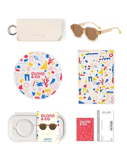 Foto 5 | Lentes De Sol Olivio & Co. Creative Edition Block Sand Adulto